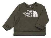 Khaki mikina s logem The North Face