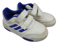 Bílé koženkové botasky Adidas vel. 26