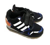 Černo-šedé tenisky s logem Adidas vel. 22