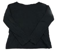 Černé triko Page one young