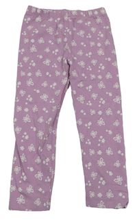 Lila legíny s motýlky - Encanto Matalan