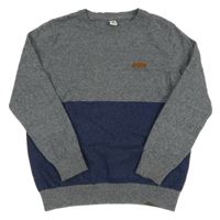 Šedo-modrý svetr Yigga