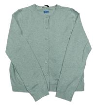 Zelený propínací svetr George