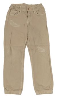 Pudrové cuff rifle s prošoupáním H&M