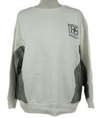 Nové - Dámská bílo-černá kostkovaná mikina s logem River Island 