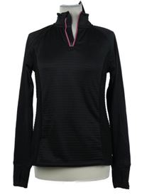 Nové - Dámská černá vzorovaná thermo mikina Crivit 