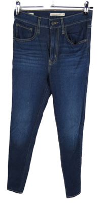 Dámské tmavomodré mile high super skinny rifle Levi´s 