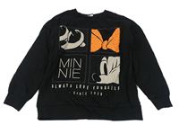 Černá mikina s Minnie George