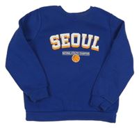 Modrá mikina s nápisem Primark