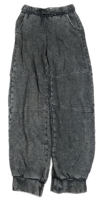 Černo-bílé melírované tepláky Pepperts