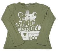 Khaki triko s potiskem Name it