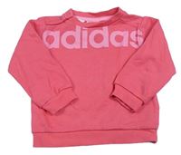 Růžová mikina Adidas