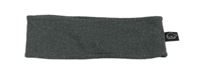 Tmavošedá fleecová čelenka