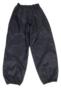 Tmavomodré nepromokavé kalhoty Decathlon