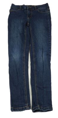 Tmavomodré skinny rifle Denim Co.