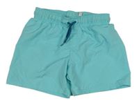 Světlemodré plážové kraťasy H&M