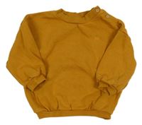 Okrová oversize mikina George 