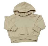 Béžová mikina s klokankou a kapucí Primark