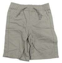 Béžové plátěné kraťasy Primark 