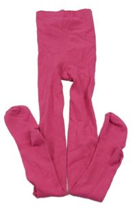 Tmavorůžové punčocháče