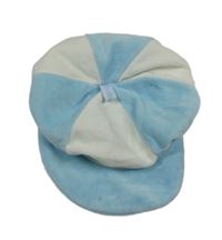 Světlemodro-bílá sametová mlynářka Baby Line