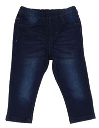 Tmavomodré riflové džegíny Ergee