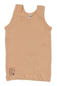 Meruňkový žebrovaný top BONDS