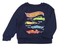 Tmavomodrá mikina s auty - Hot Wheels PRIMARK