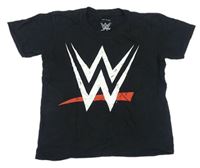 Černé tričko s potiskem Wrestling 