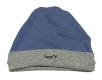 Modrá bavlněná čepice Levi´s