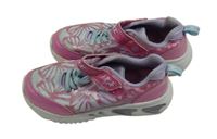 Růžovo-lila-světlemodré botasky s motýly Geox vel. 29