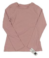 Nové - Starorůžové triko Dunnes