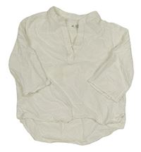 Bílá polo halenka H&M