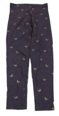 Lilkové legíny s motýly George