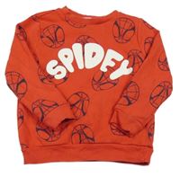 Červená mikina se Spidermanem Disney