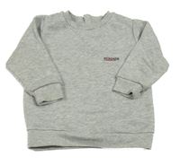 Šedá melírovaná mikina s nápisem McKenzie