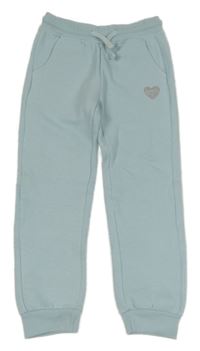 Světlemodré tepláky se srdcem Dopodopo