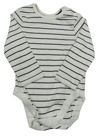 Bílo-černé pruhované body George