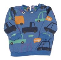 Modrá mikina s auty Matalan
