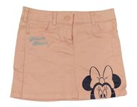 Meruňková riflová sukně s Minnie C&A