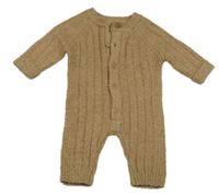 Hnědý pletený overal George