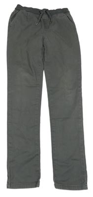 Tmavošedé skinny rifle 