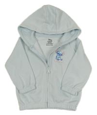 Světlemodrá propínací mikina se Stitchem a kapucí Primark