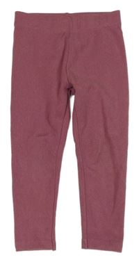 Růžové legíny Nutmeg