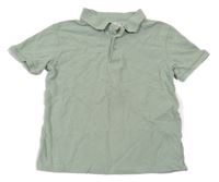 Zelené polo tričko H&M