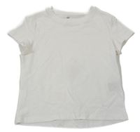 Bílé tričko H&M
