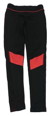 Černo-růžové sportovní legíny Yd.