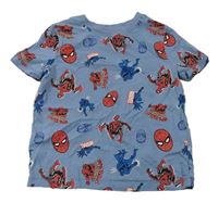 Modré tričko se Spidermanem M&S