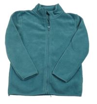 Zelená fleecová propínací mikina zn. George