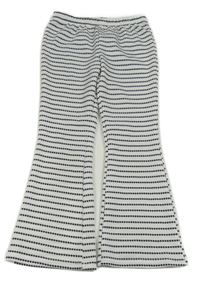 Bílo-černé puntíkaté flare legíny Matalan